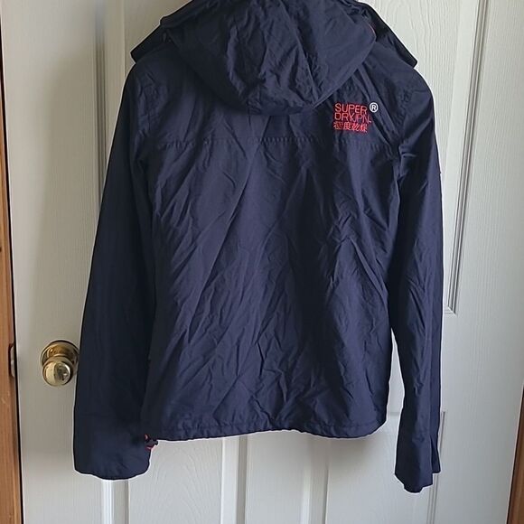 Superdry Original Windcheater Japan Jacket - Size  XS - Navy/Red - Picture 7 of 10